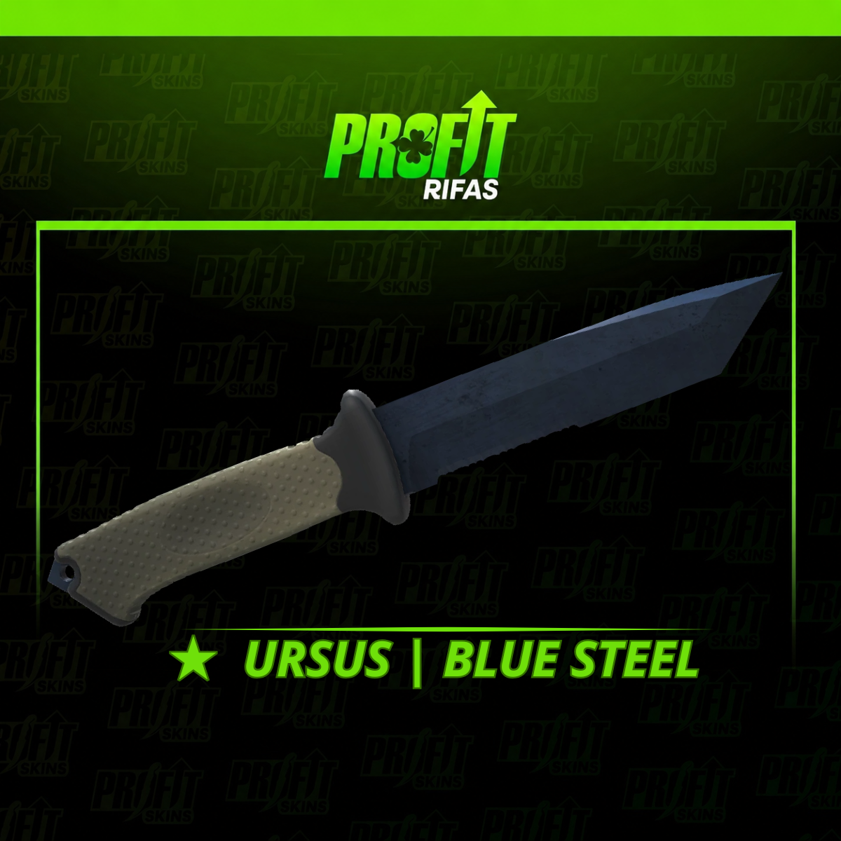 ★ URSUS KNIFE | BLUE STEEL (FT)